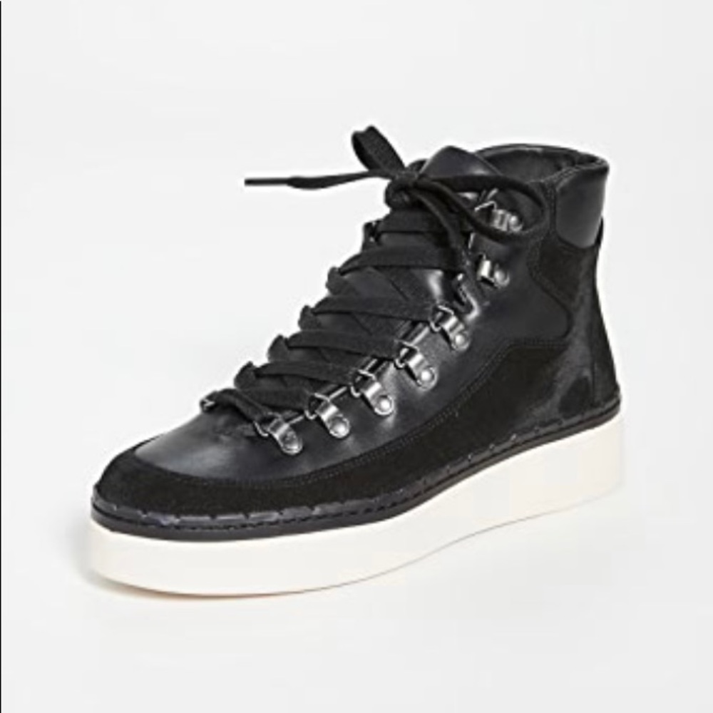 Ladies Vince Leather High Tops